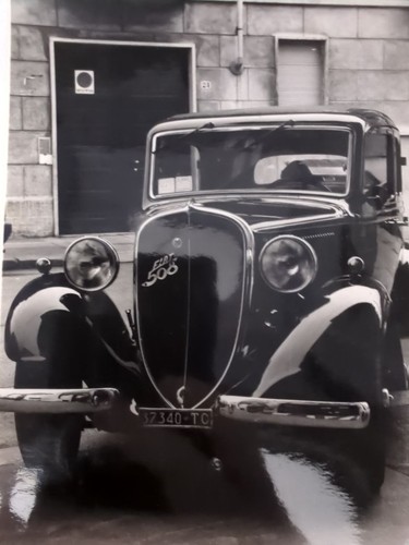 1930s fiat 508 - balilla, italian