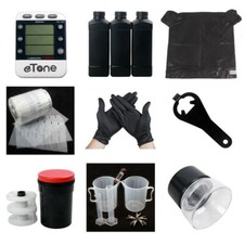 Kit Sviluppo Camera Oscura Elaborazione Pellicola 120 135 35mm 10x Lente di Ingrandimento Apri Timer