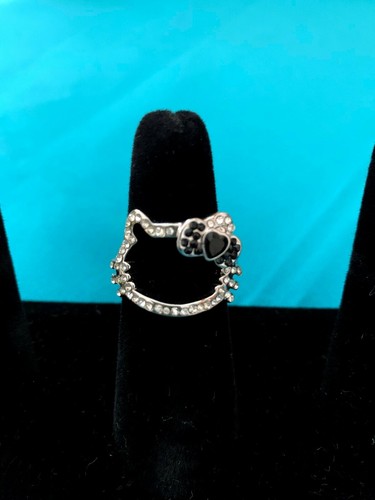 Anello hello kitty con - kitty, strass