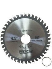 Disco lama ricambio per sega circolare per taglio legno 40 denti 4.5" 115mm 0759