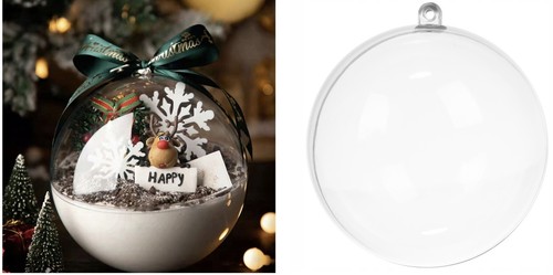 Pallina natale vuota - pallina,