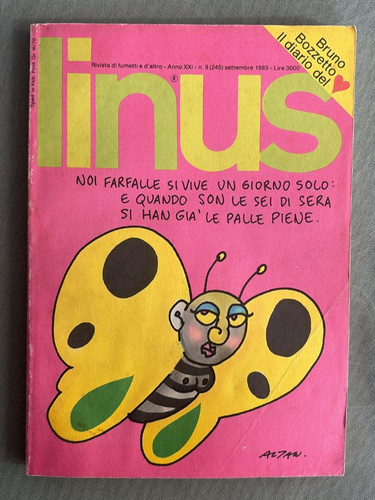Linus anno xxi - n.9, 1985