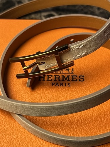 Hermes bracciale pelle - hermes, in