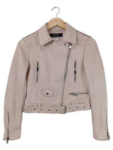 Zara giacca pelle donna - pelle, da