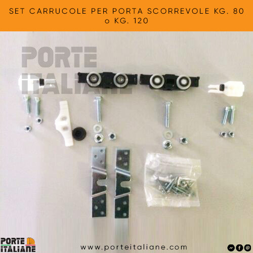 Set carrucole per - per, porta