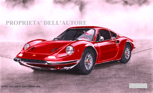 Auto ferrari dino - ferrari, 246