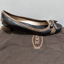 Scarpe Tods marroni tacco