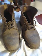 COPPIA DI ANTICHE SCARPE  ' CHIODATE '  !!!!!!!!!!!!!!!!!!!