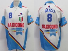 MAXICONO PARMA BRACCI MAGLIA SHIRT JERSEY PALLAVOLO VOLLEY VINTAGE ITALIA OLD