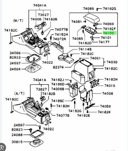 Bracciolo interno pajero v20 - interno,