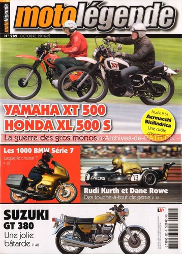 Moto legende 282 yamaha 500 - moto,