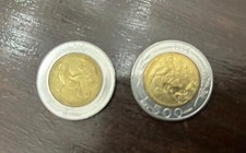 2 monete 500 Lire Repubblica
