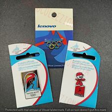 3 Spille PIN Torino 2006 - XX Olimpiadi Invernali + MASCOTTE NEVE