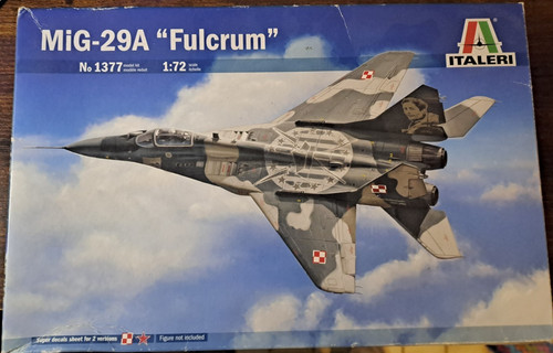 Aereo mig 29a fulcrum - mig, scala