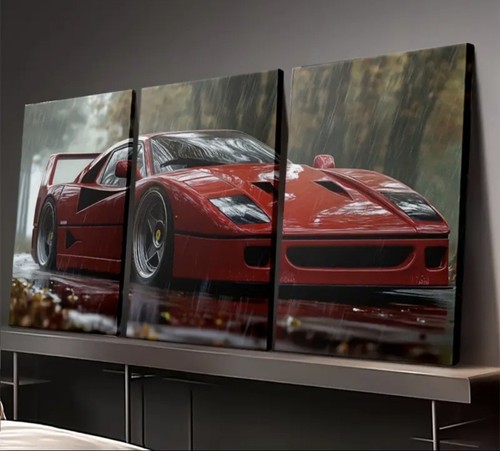 F40 ferrari pezzi 30x40 - pezzi,