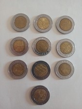 ITALIA- 10 monete da 500 Lire - Repubblica Italiana - Anni vari, Circolate.