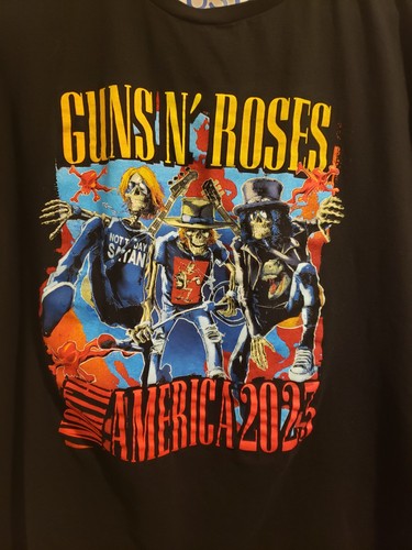 Maglia guns roses tour nord - maglia, n'
