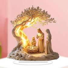 Set statuine presepe albero