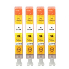 4 Giallo Cartucce d'inchiostro