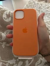 cover iphone 15 originale Arancione