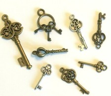 Mini Antique Style Fairy Key