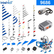 396PCS Bambini 9686 Set Macchine Semplici e Potenziate MOC Meccanismi Motorizzati Kit Base