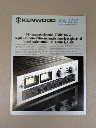 Brochure amplificatore
