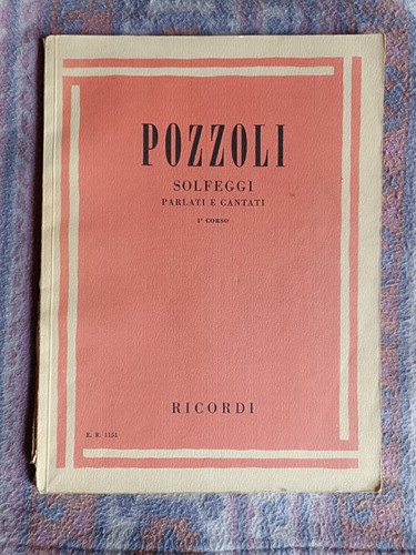 Pozzoli solfeggi parlati e - solfeggi,