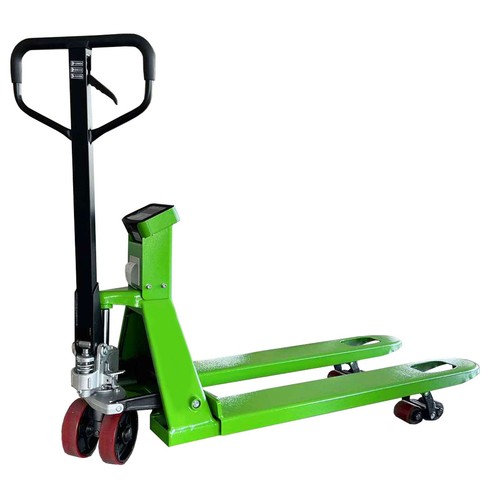 Transpallet pesatore con