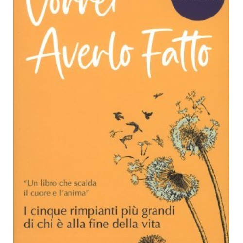 Libro vorrei averlo fatto - vorrei,