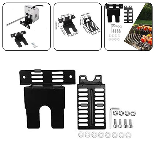 Bbq rotisserie bracket - bbq,