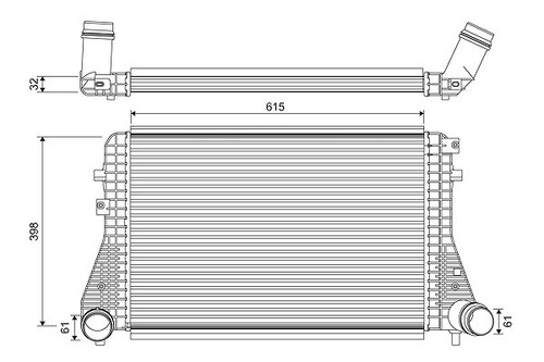 Intercooler valeo per - valeo,