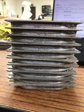 (10-PCS) Raco 4" x 4" Quadrato Acciaio 2 Velocità Rialzato Box Cover (CT1)