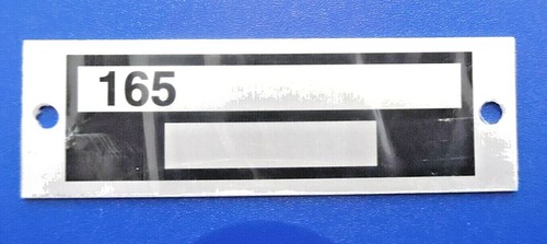 Distintivo numero serie - numero,