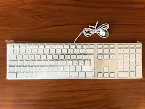 Tastiera usb cablata - cablata, alluminio
