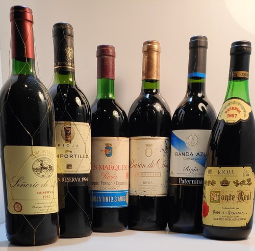 Botellas varías cosechas - botellas,