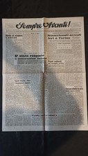 📰 Rarissimo Giornale d'Epoca: SEMPRE AVANTI! - Mercoledì 21 Agosto 1946