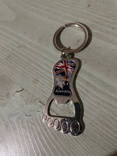 Taglia Unghie Piede Portachiavi Australian Flag Keyring Kangaroo Aussie Made
