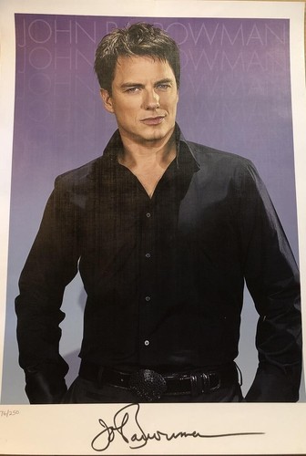 John barrowman litografia - john,