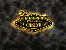 3D wall sign Casino Poker