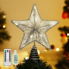 Puntale Albero Natale Stella