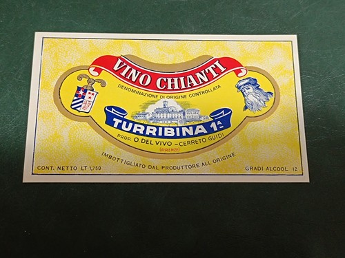 Etichetta vino chianti - vino,