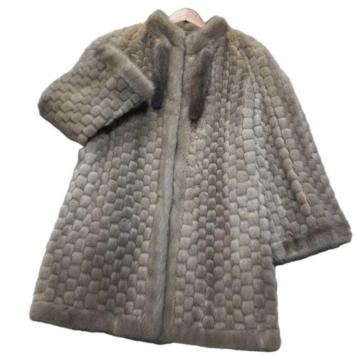 Cappotto vera pelliccia di - in,