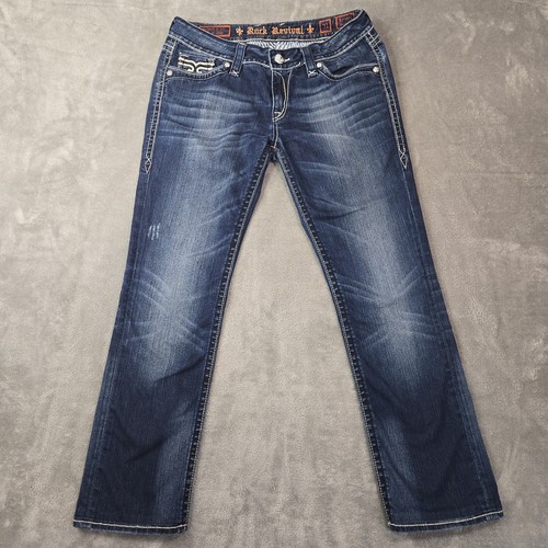 Jeans rock revival gamba - jeans,