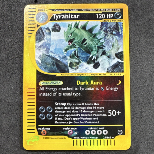 Tyranitar 165 expedition - tyranitar, 29/165