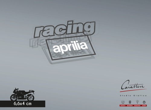 Adesivo aprilia racing - racing, fondo