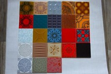 Piastrelle retrò 15 x 15 cm