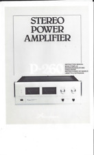 Accuphase manuale di istruzioni user manual owners per P- 260 multilingue copy