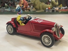PUFFI SMURFS PUFFO PUFFI FIAT 508 Coppa D’oro Scala 1/14 Burago