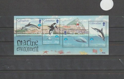 Gibilterra 1998 sg838ms nhm - gibilterra,